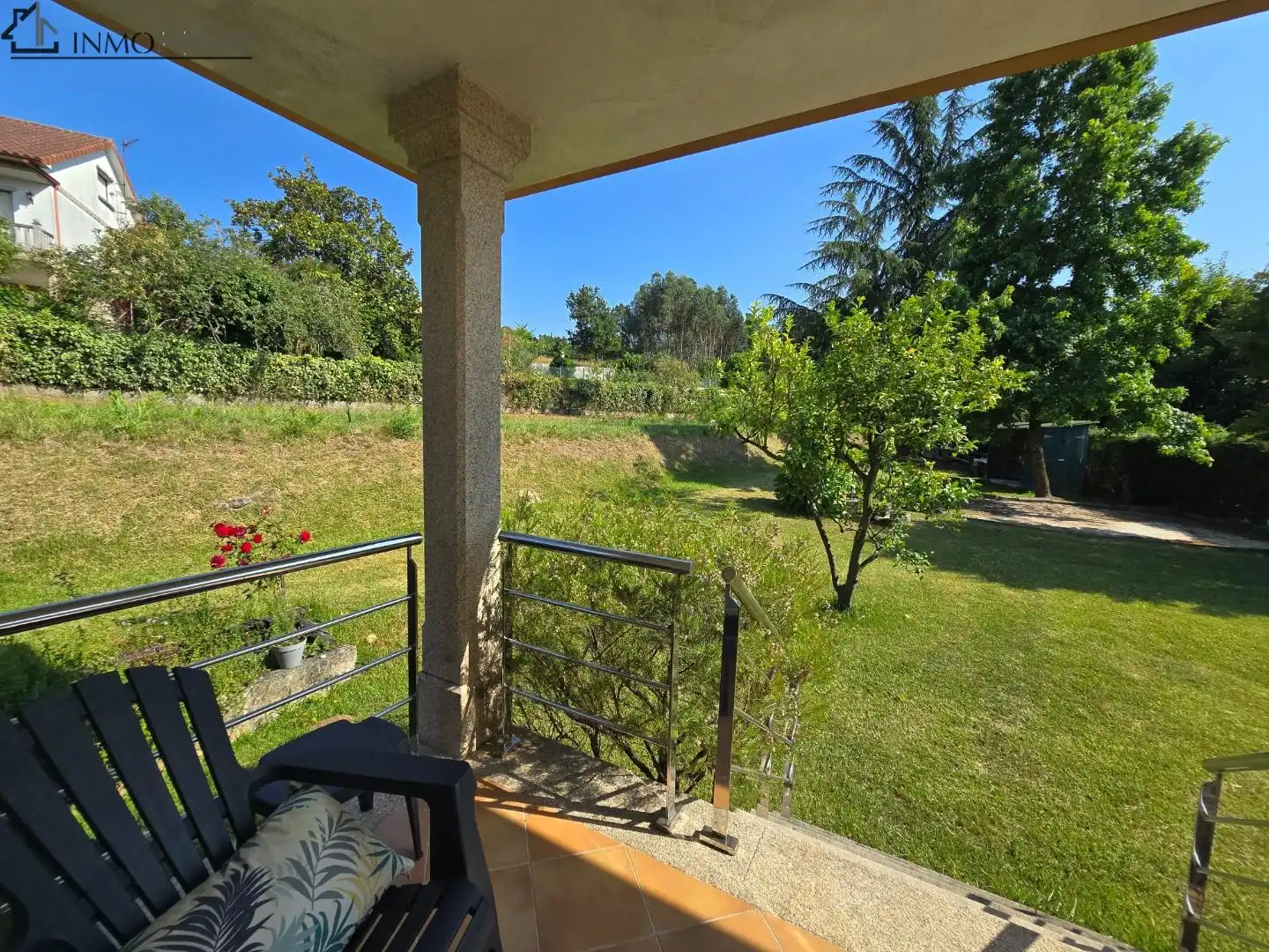Jardí de Casa o xalet en venda en Pontevedra Capital  amb Calefacció, Jardí privat i Terrassa