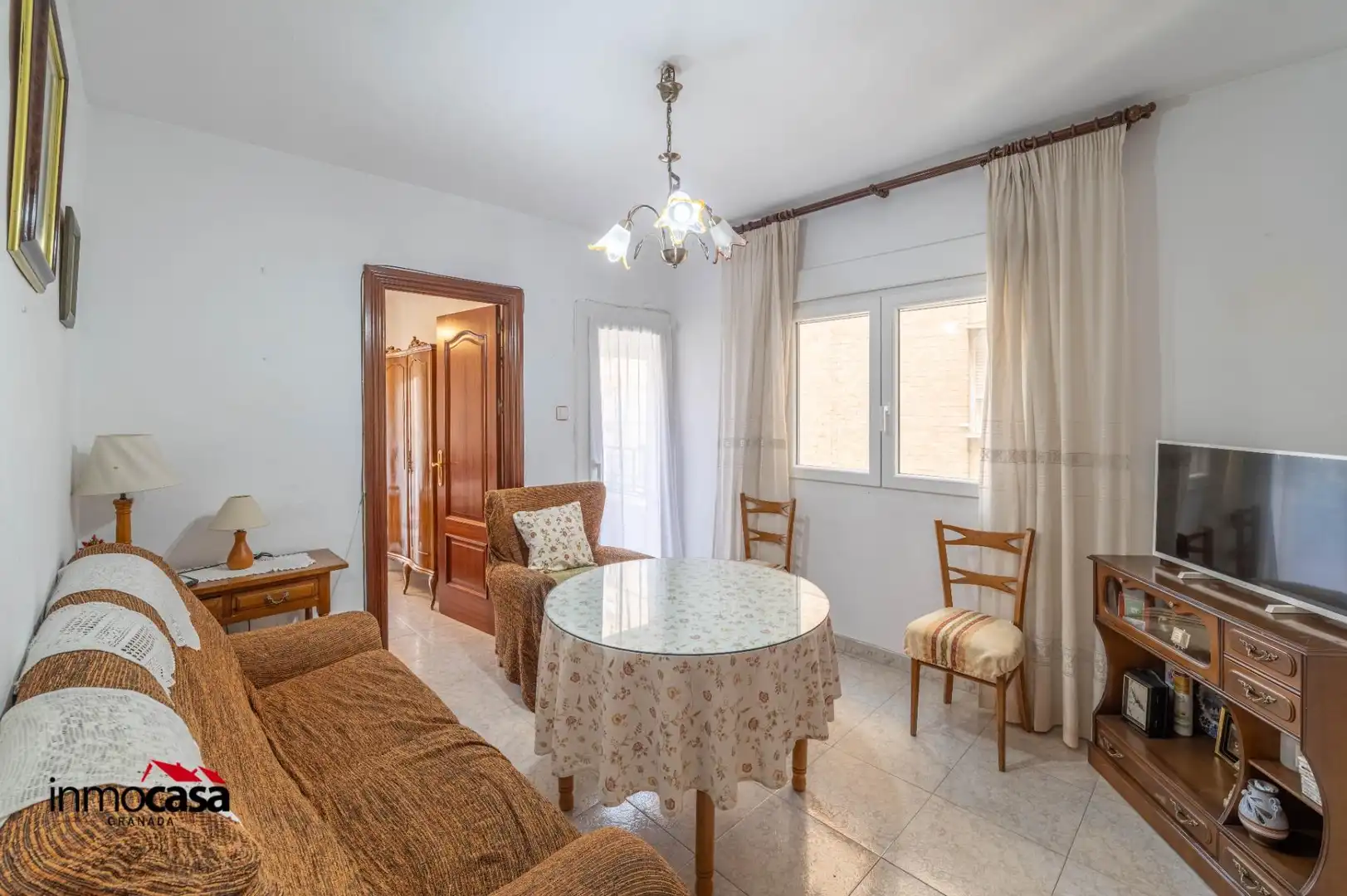 Wohnzimmer von Wohnung zum Verkauf in Granada mit Klimaanlage und Möbliert
