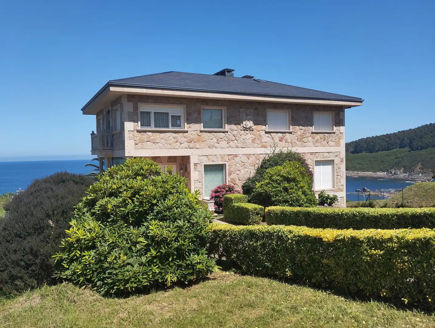 Exterior view of Houses for sale in Xove  with Private garden, Terrace and Balcony