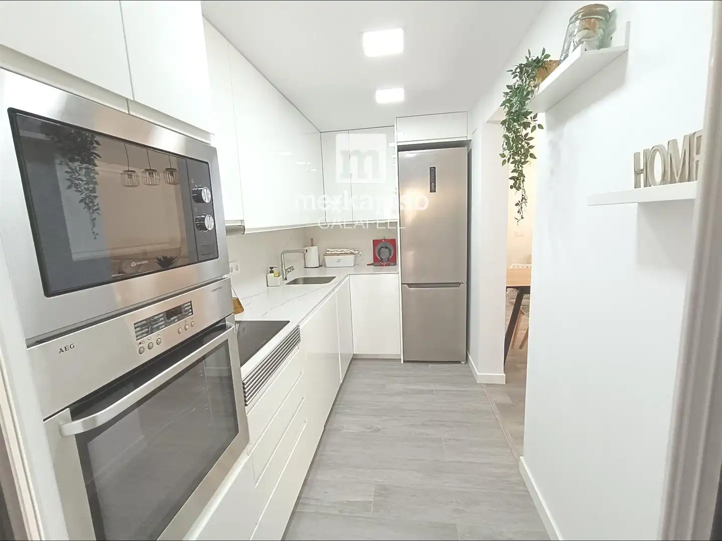 Cocina de Piso de alquiler en Calafell con Calefacción, Terraza y Amueblado