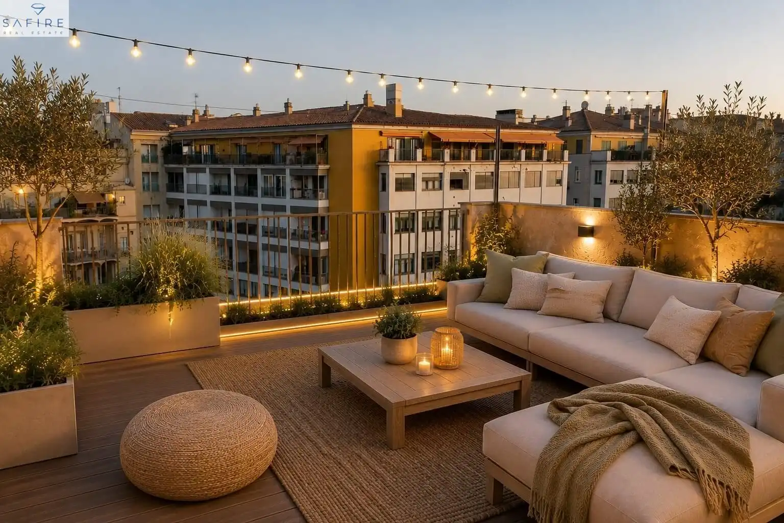 Terraza de Edificio en venta en Girona