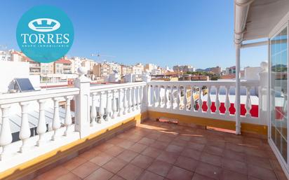 Terrace of Single-family semi-detached for sale in Málaga Capital  with Air Conditioner, Heating and Terrace