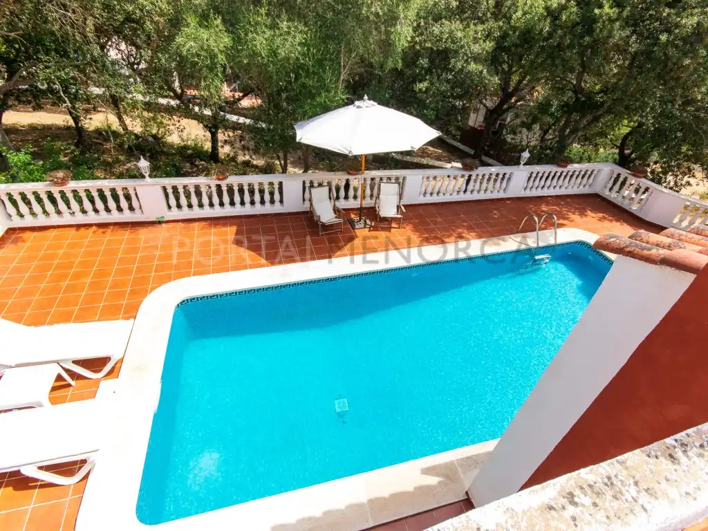 Piscina de Casa o xalet en venda en Es Mercadal amb Aire condicionat i Piscina
