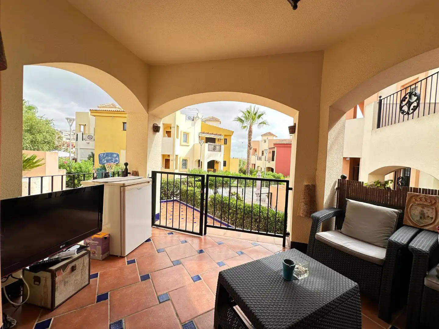 Terrace of Apartments for sale in Torrevieja  with Air Conditioner, Swimming Pool and Internet