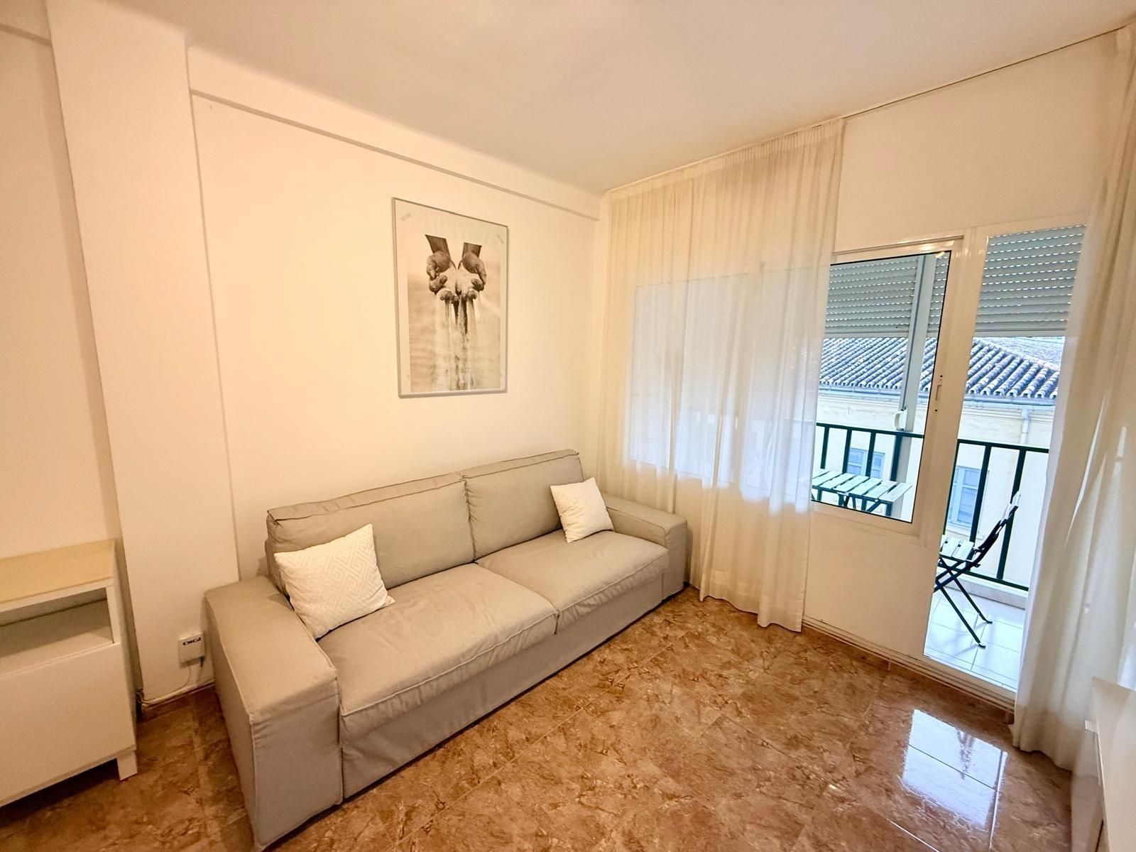 Bedroom of Flat to rent in Málaga Capital  with Air Conditioner and Terrace