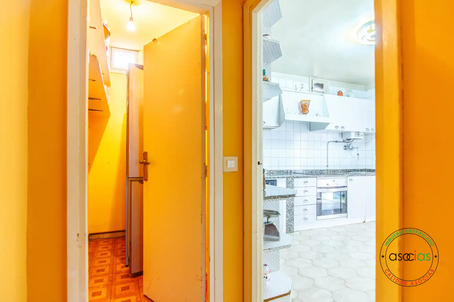 Kitchen of Flat for sale in Nava  with Heating and Balcony