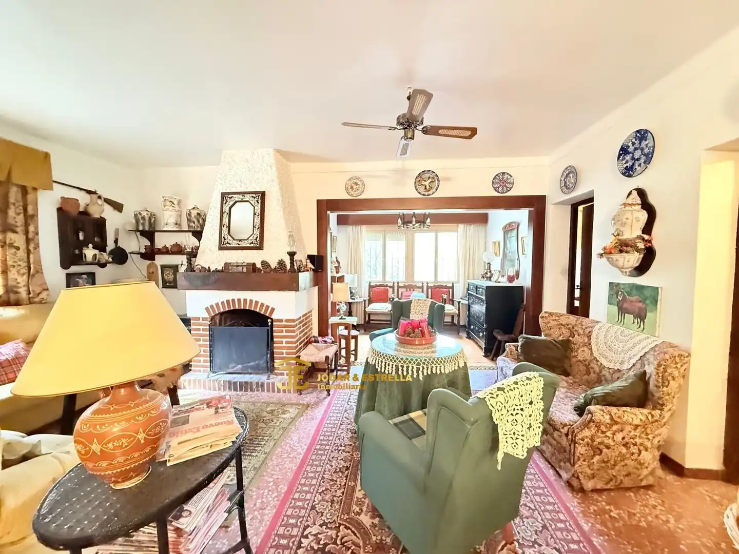 Sala de estar de Casa o chalet en venta en Lorca con Terraza, Trastero y Amueblado