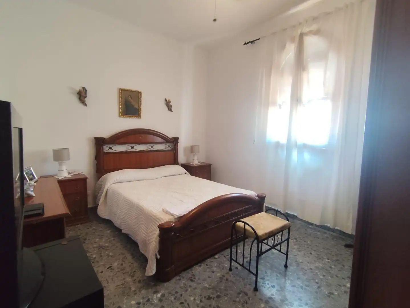 Habitación de Casa o chalet en venta en Carrión de los Céspedes con Aire acondicionado, Calefacción y Jardín privado