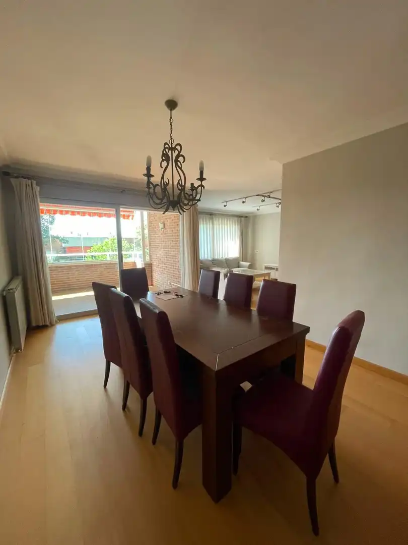 Dining room of Flat for rent in Pozuelo de Alarcón  with Air Conditioner, Heating and Private garden