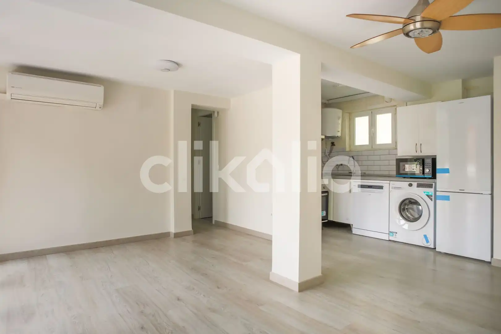 Cocina de Piso de alquiler en Alcalá de Henares con Aire acondicionado y Terraza