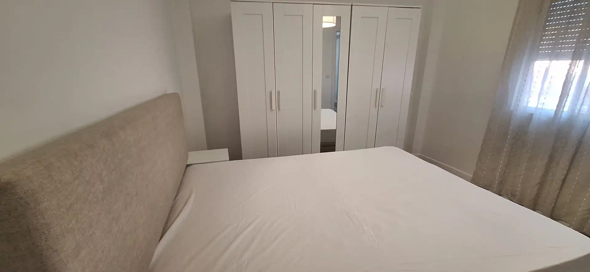 Bedroom of Flat for rent in Málaga  with Furnished, Oven and Washing machine