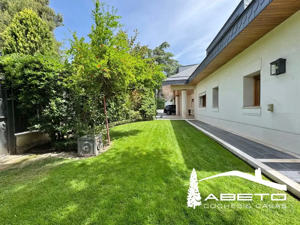 Jardín de Casa o chalet en venta en Madrid