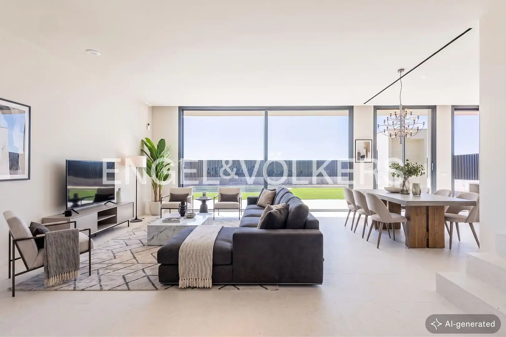 Living room of Houses for sale in Sitges  with Air Conditioner, Heating and Private garden