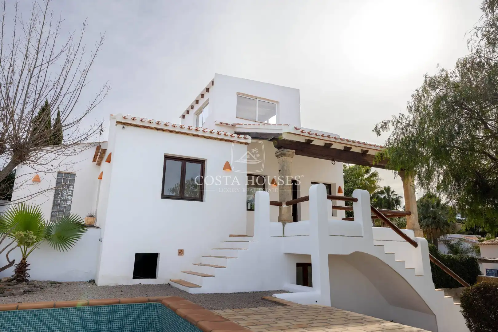 Exterior view of Houses for sale in Jávea / Xàbia  with Air Conditioner, Private garden and Terrace