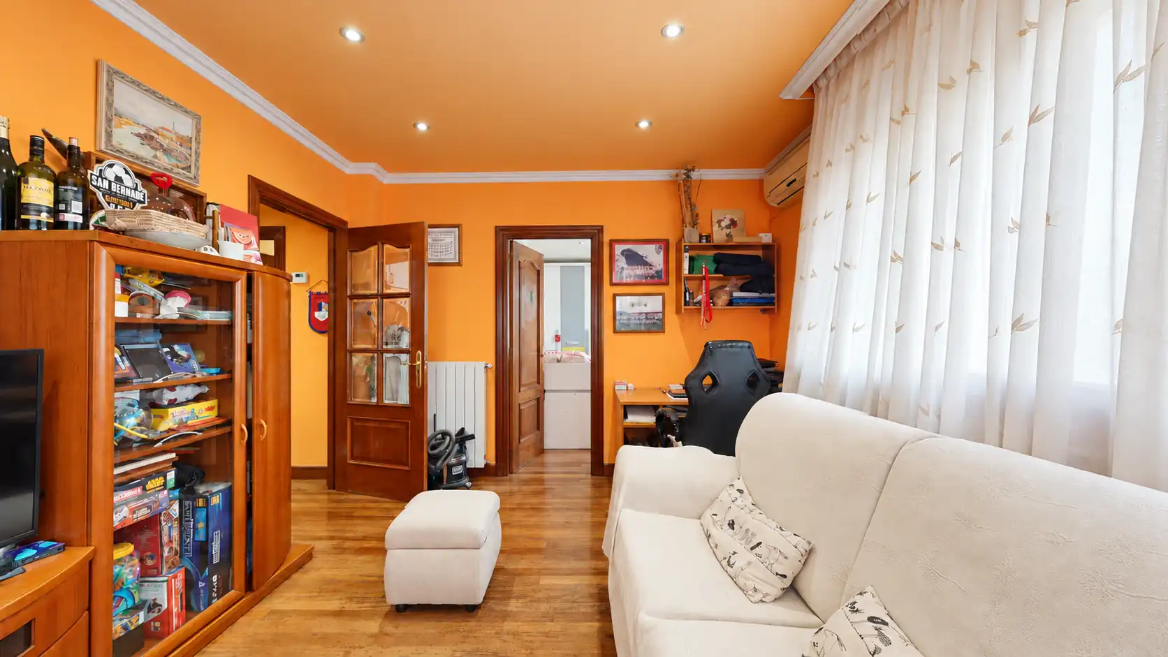 Sala de estar de Piso en venta en Bilbao  con Calefacción y Terraza