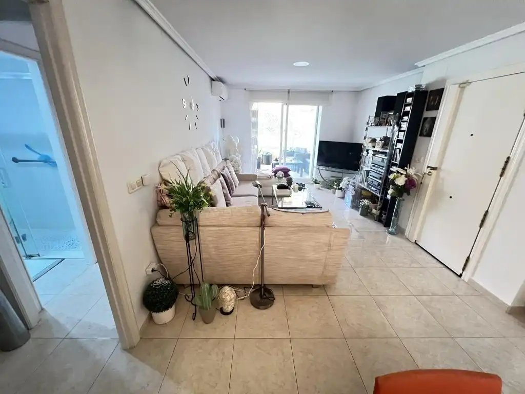 Living room of Apartments for sale in Cullera  with Air Conditioner, Terrace and Swimming Pool