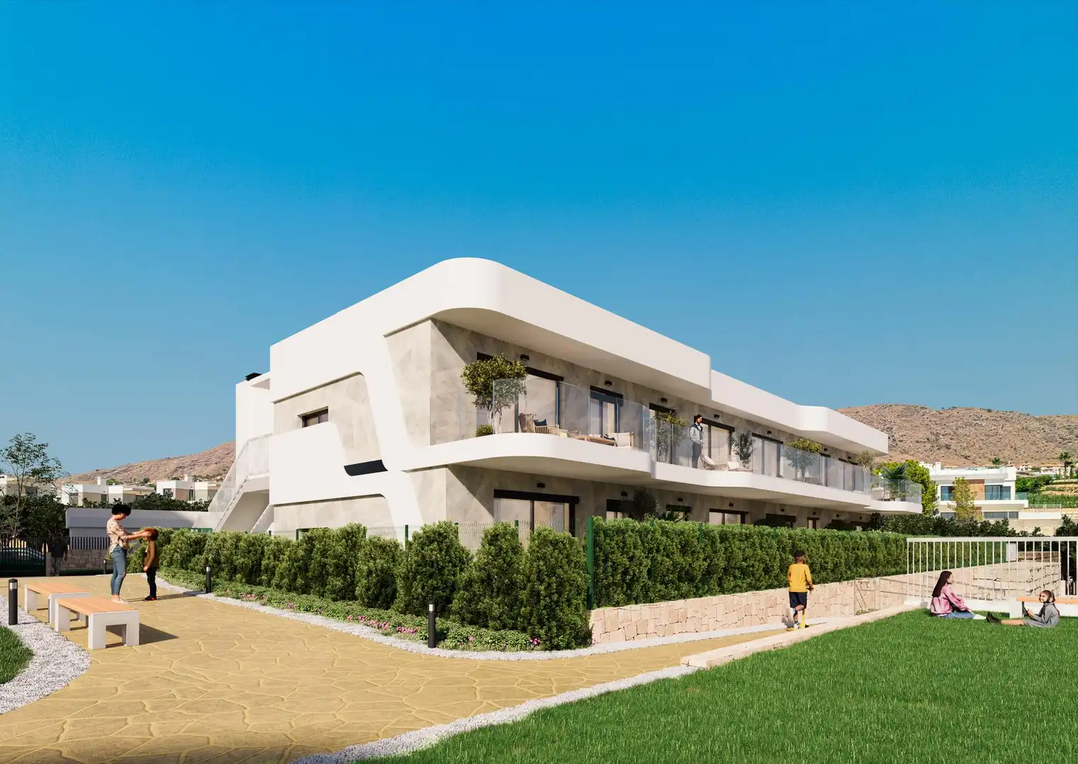 Apartment mit Pool zum Verkauf in Golf Bahía, imagen 19