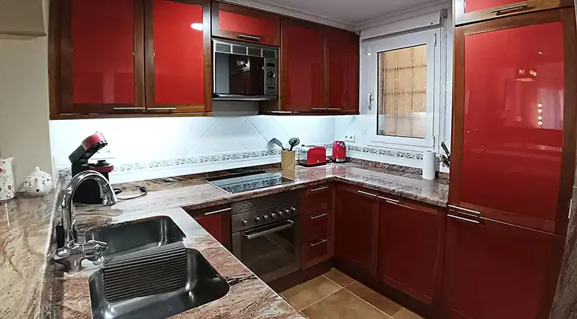 Cuina de Apartament en venda en Dénia amb Aire condicionat, Calefacció i Terrassa