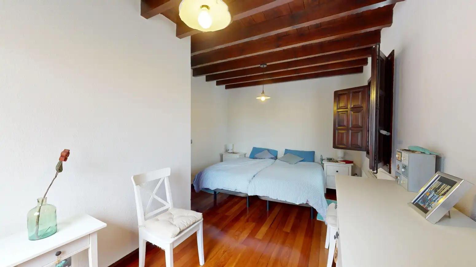 Dormitori de Casa adosada en venda en Piélagos amb Jardí privat i Parquet