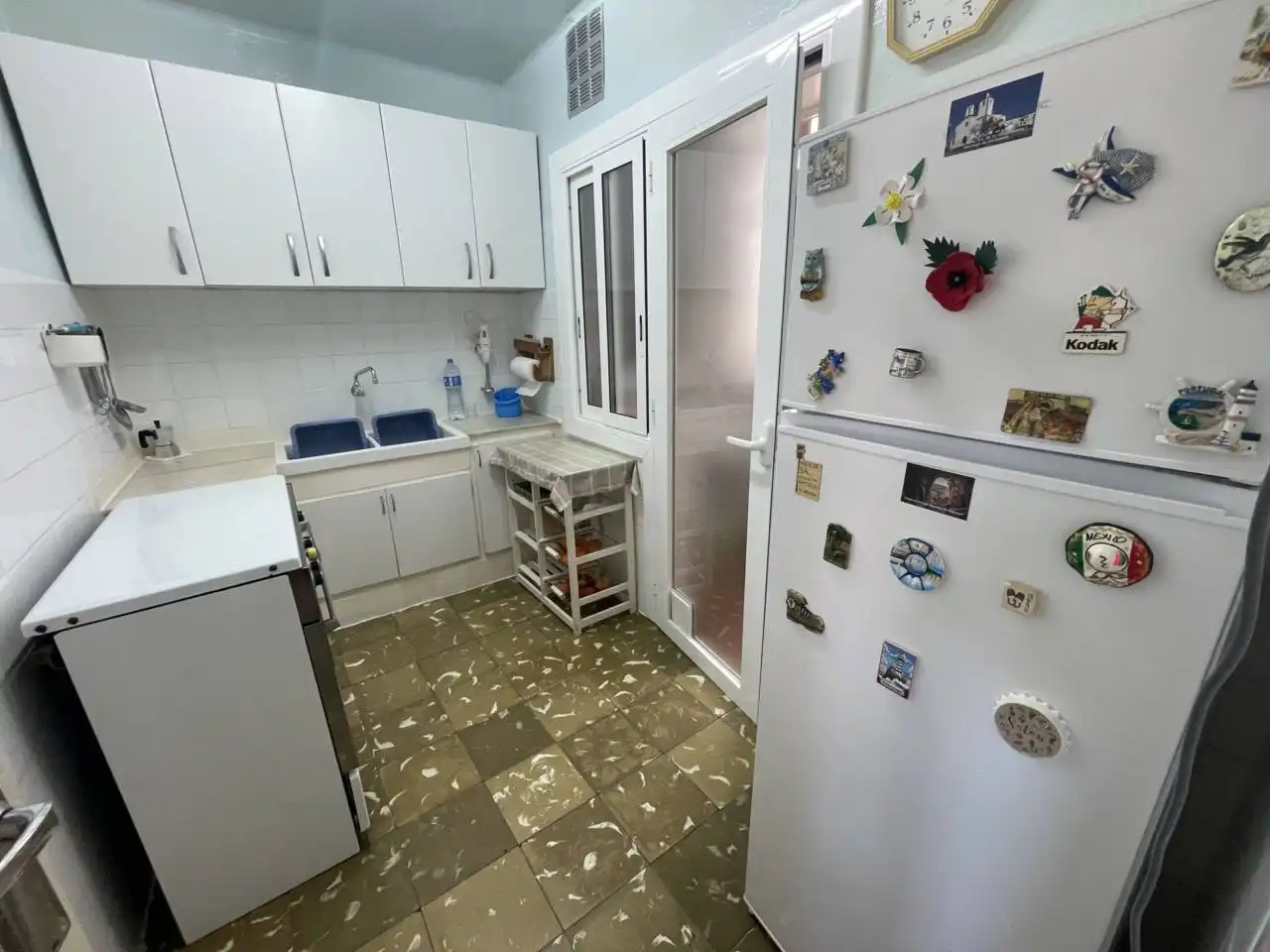 Cocina de Apartamento en venta en Granollers con Amueblado y Balcón