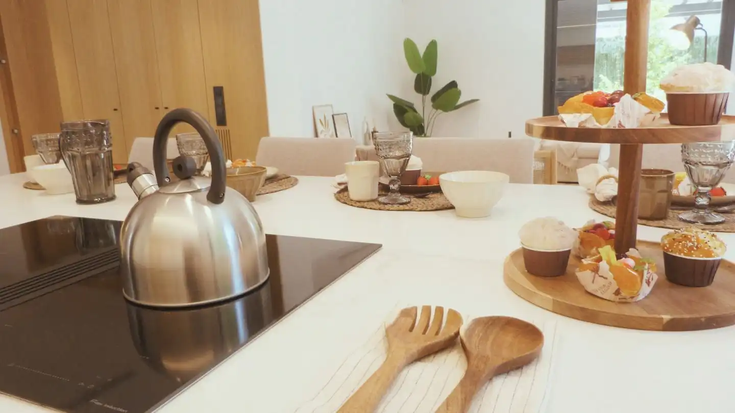 Cocina de Casa o chalet en venta en Cambrils con Aire acondicionado, Calefacción y Parquet