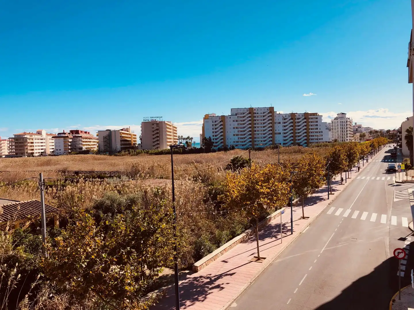 Vista exterior de Apartament en venda en Peñíscola / Peníscola amb Calefacció, Moblat i Forn