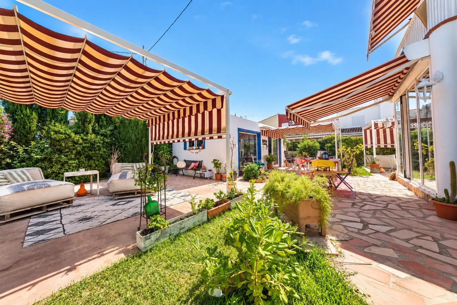 Terraza de Casa o chalet en venta en Dénia con Jardín privado, Terraza y Jacuzzi