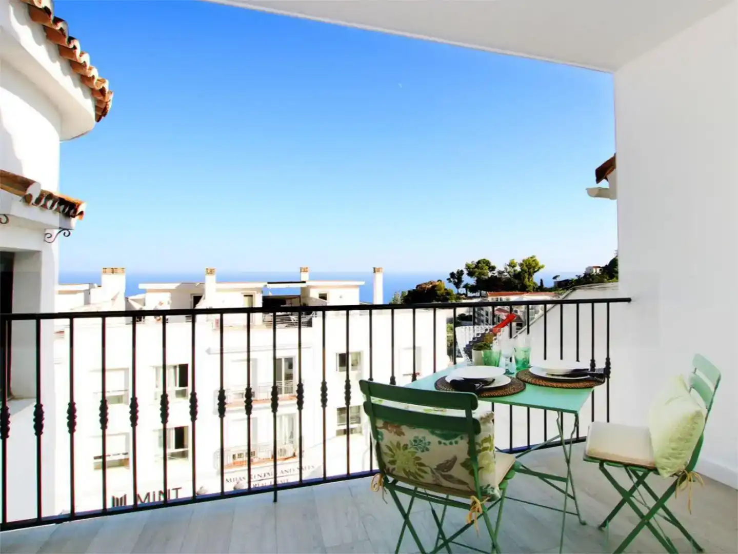 Terrassa de Apartament en venda en Mijas amb Aire condicionat i Balcó