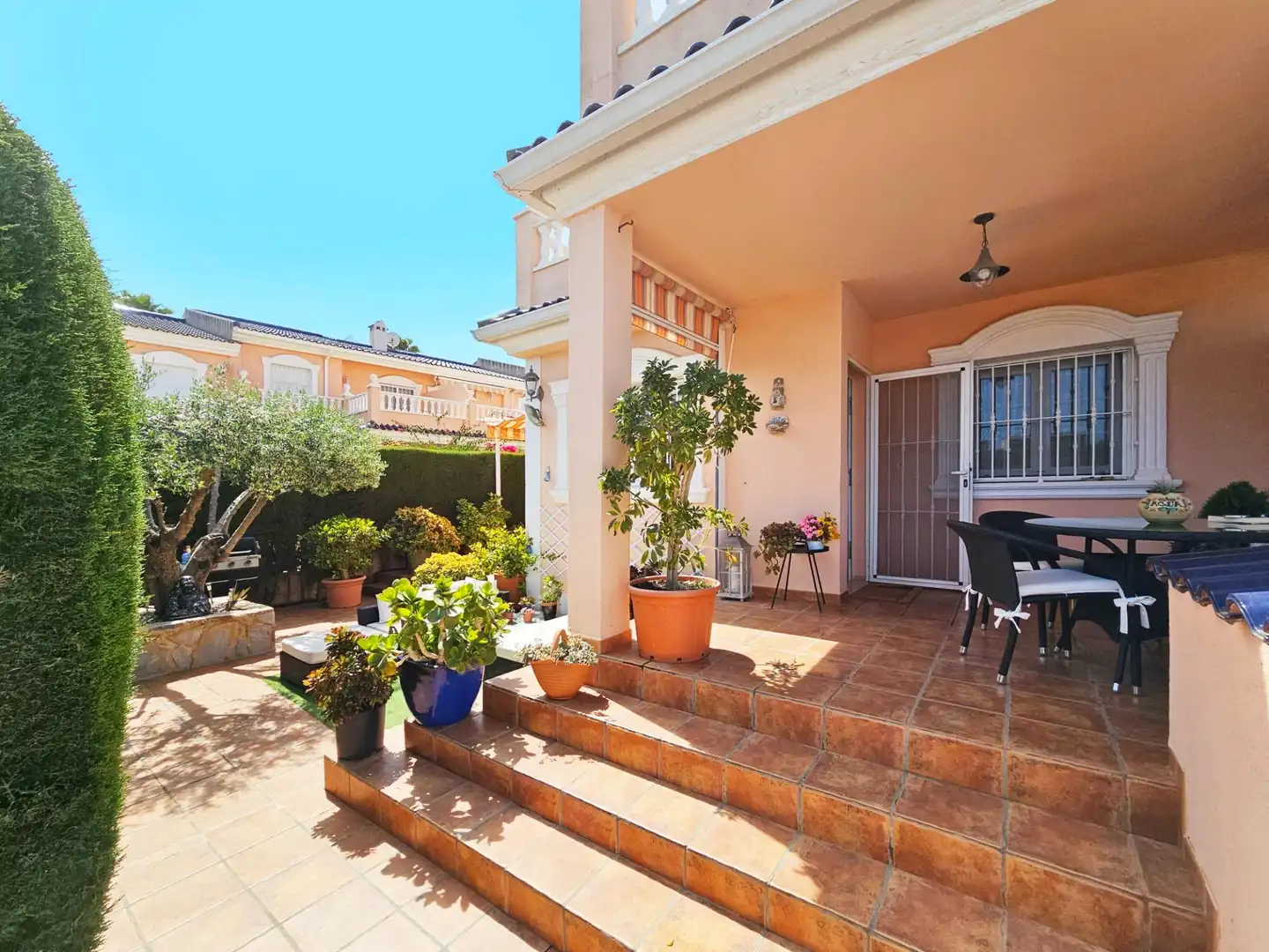Garden of Houses for sale in Santa Pola  with Air Conditioner, Private garden and Terrace