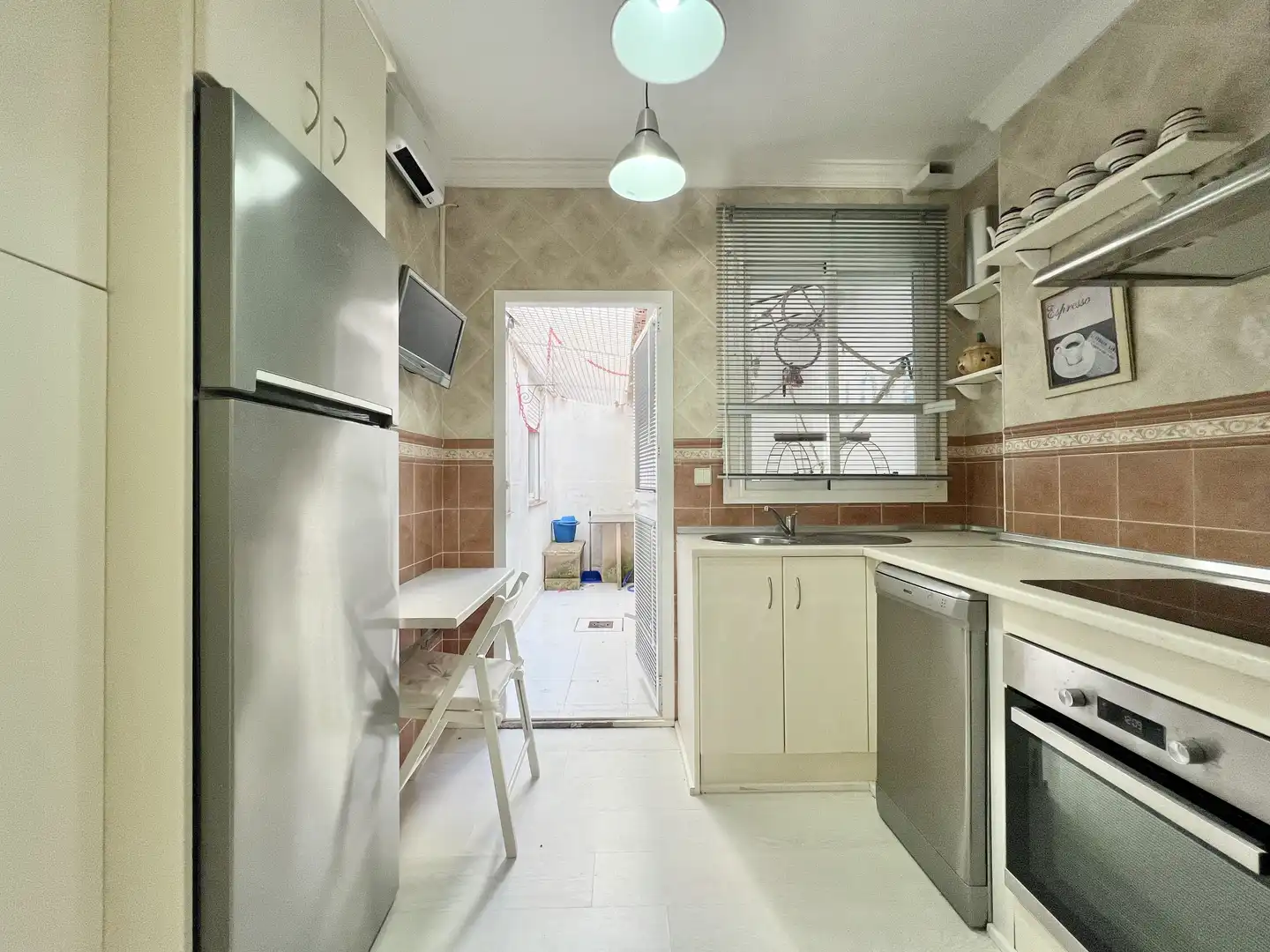 Kitchen of Flat for sale in Ronda  with Air Conditioner and Terrace