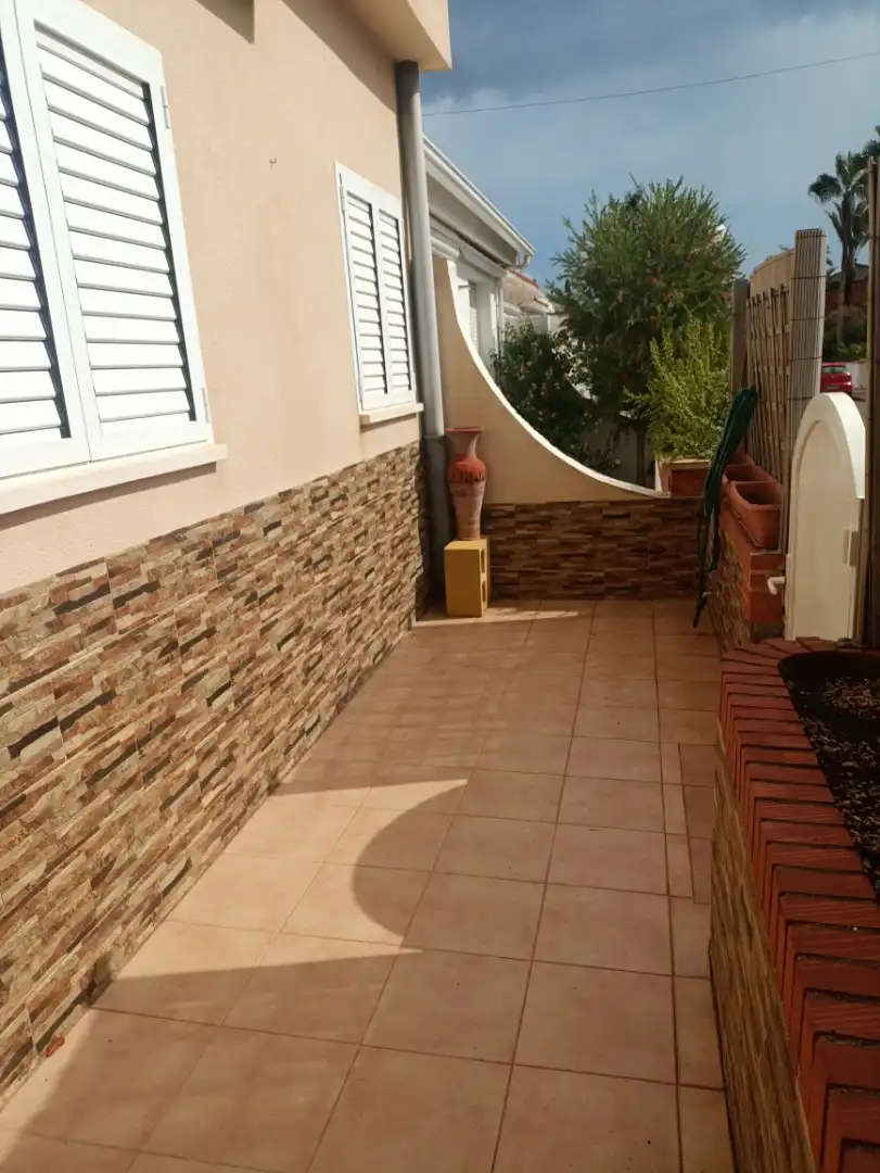 Terrasse von Einfamilien-Reihenhaus zur Miete in Mar Menor de Cartagena – Cabo de Palos