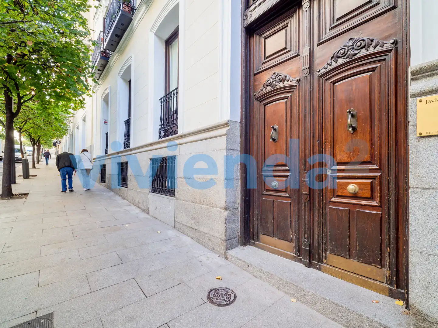 Vista exterior de Piso de alquiler en Madrid con Aire acondicionado y Calefacción