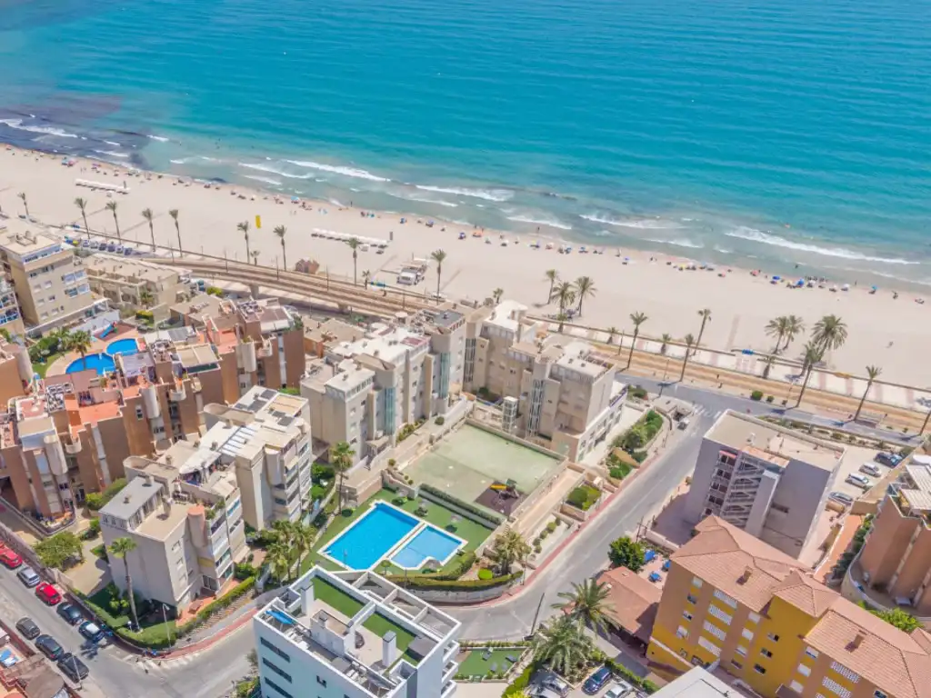 Exterior view of Apartments for sale in El Campello  with Terrace and Swimming Pool