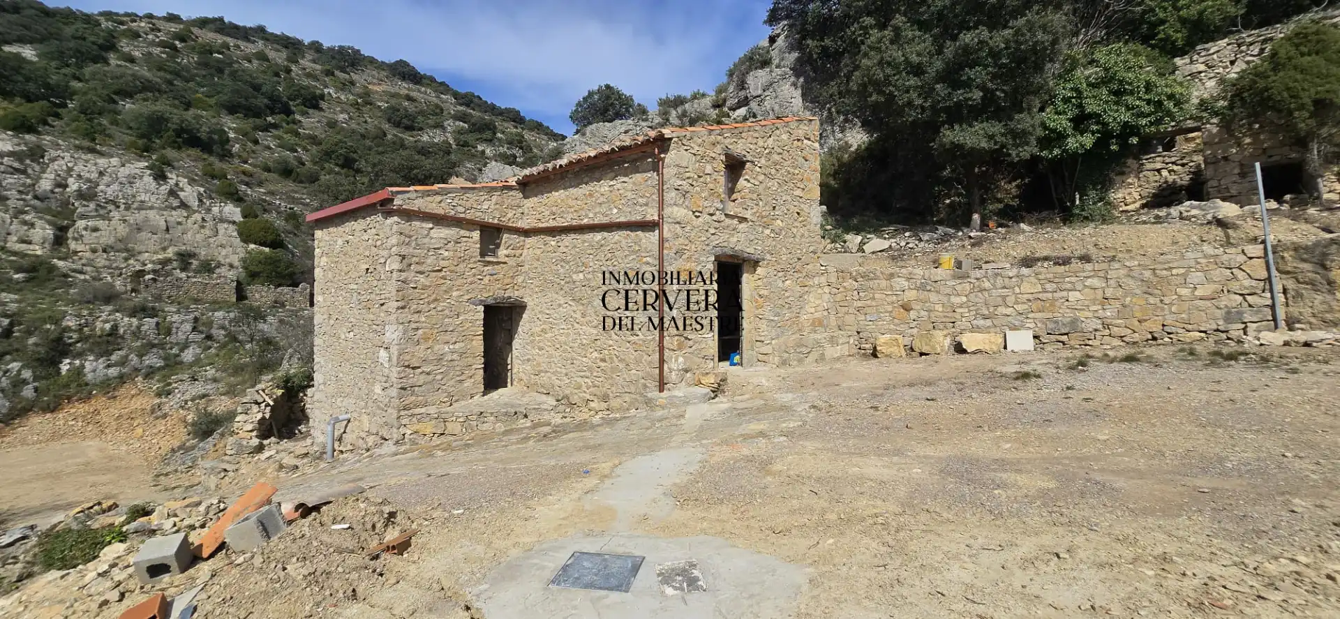 Vista exterior de Finca rústica en venda en Sierra Engarcerán