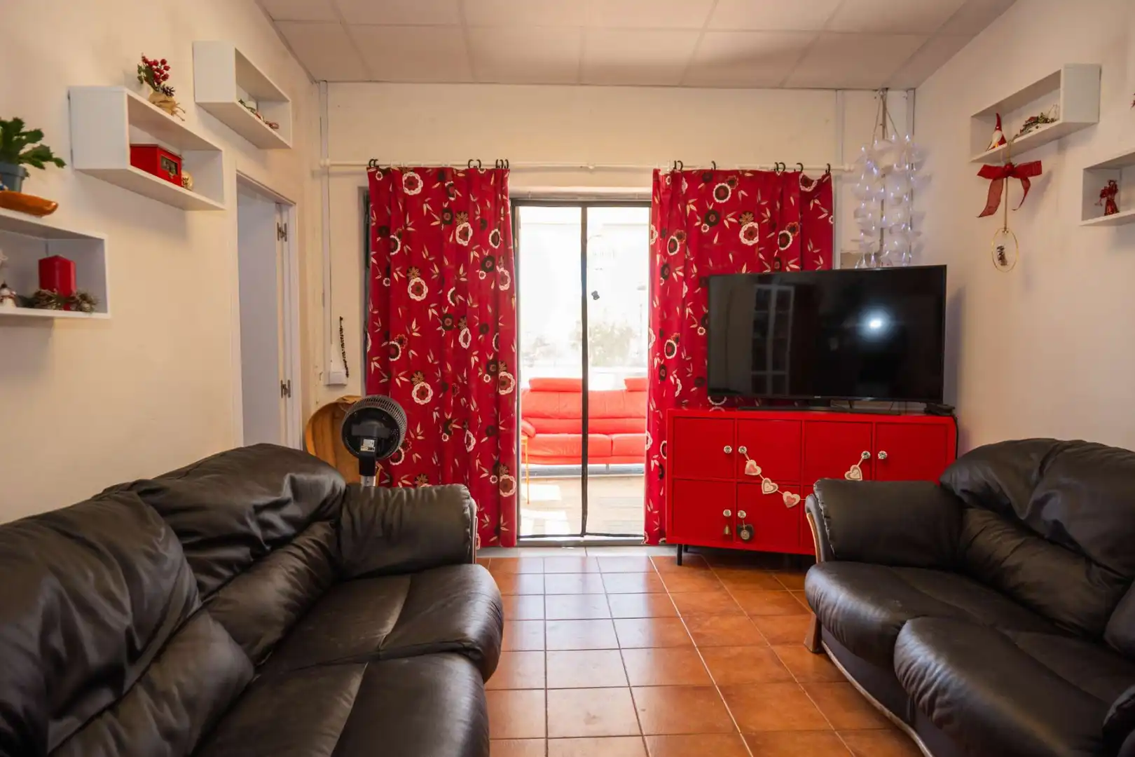 Sala de estar de Casa o chalet en venta en Huércal-Overa con Aire acondicionado, Jardín privado y Terraza