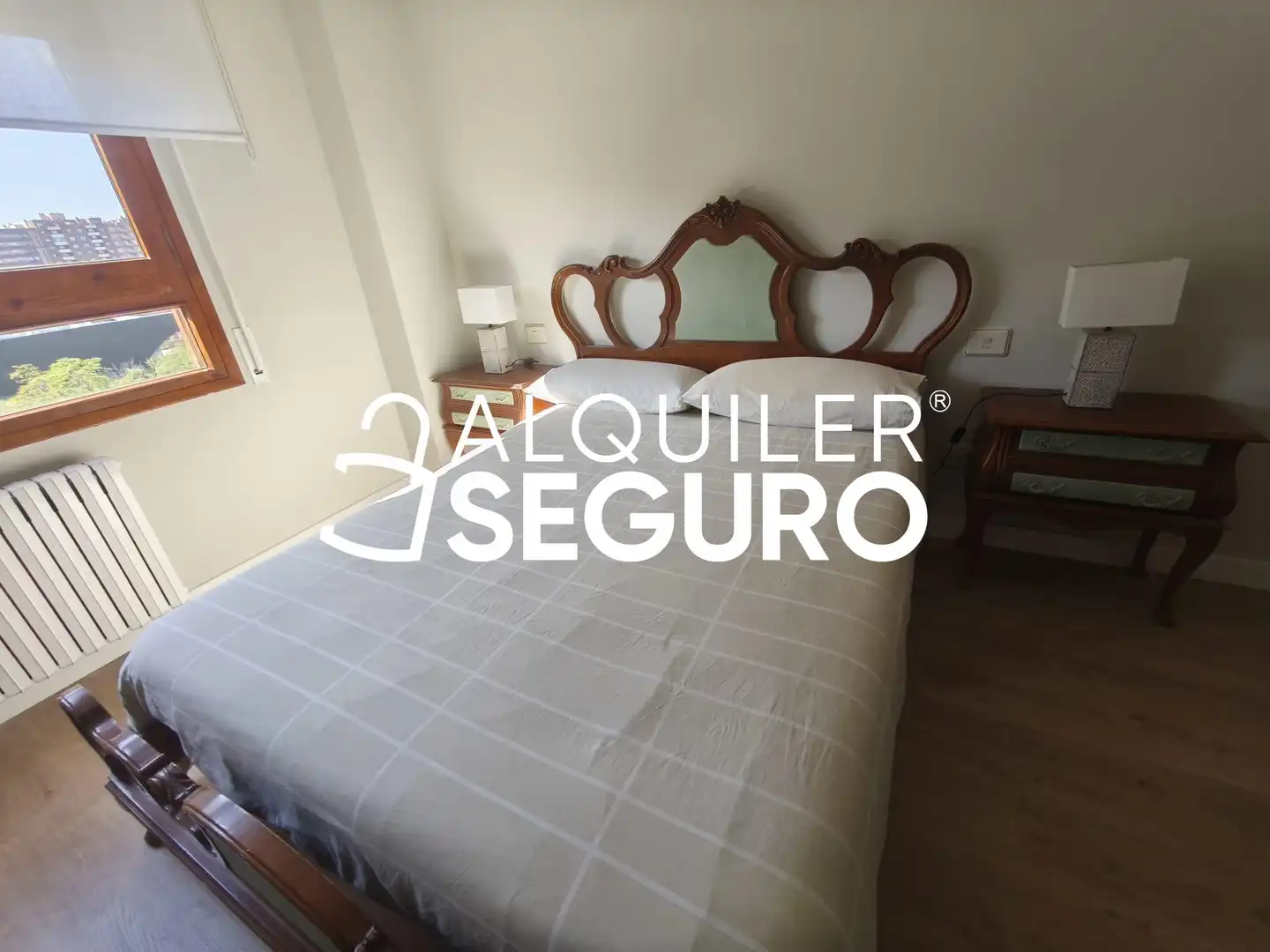 Habitación de Piso de alquiler en Zaragoza con Aire acondicionado, Calefacción y Terraza