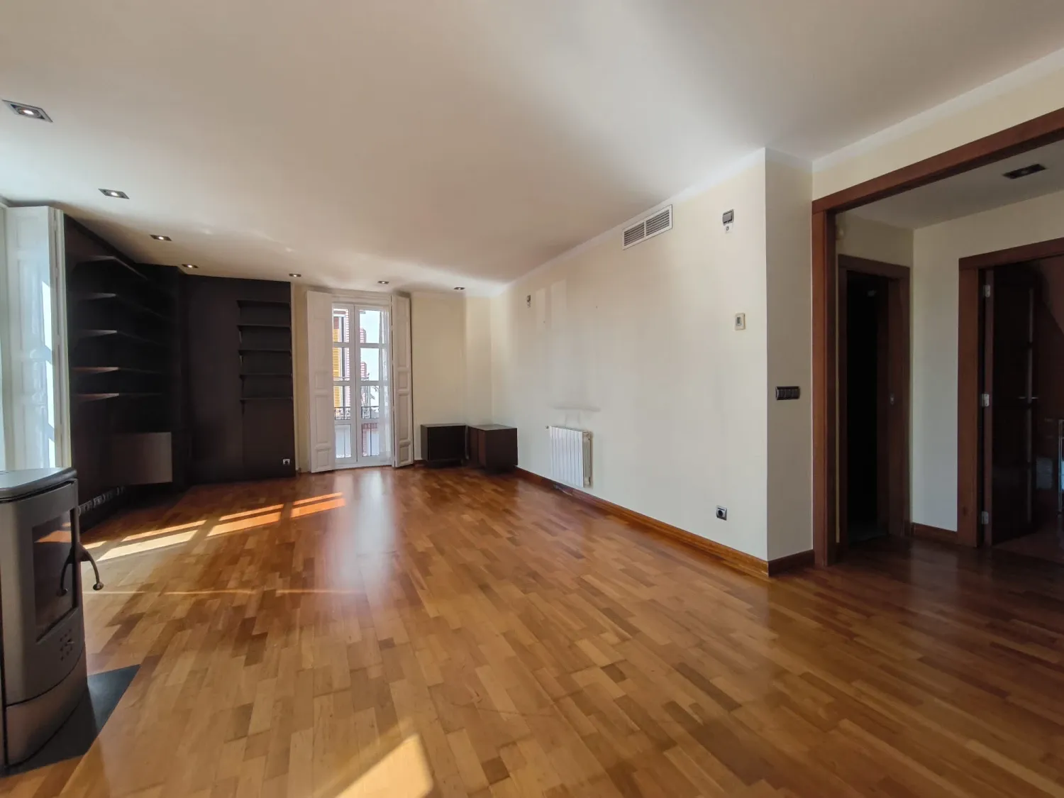 Sala de estar de Dúplex de alquiler en  Murcia Capital con Aire acondicionado, Calefacción y Lavadora