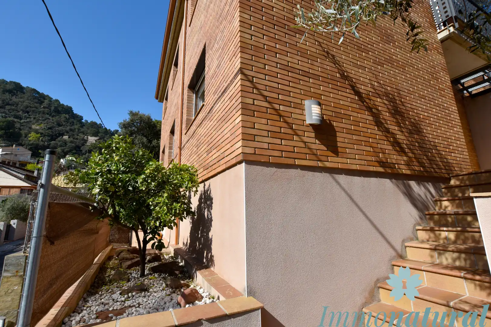 Exterior view of Houses for sale in Torrelles de Llobregat  with Heating, Terrace and Swimming Pool