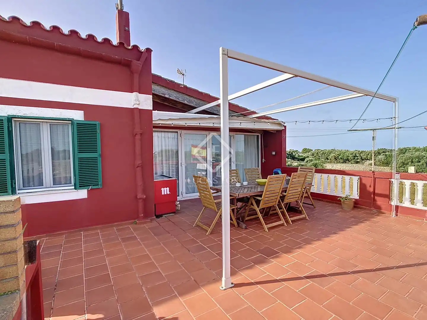 Terrace of Country homes for sale in Ciutadella de Menorca  with Air Conditioner, Heating and Private garden