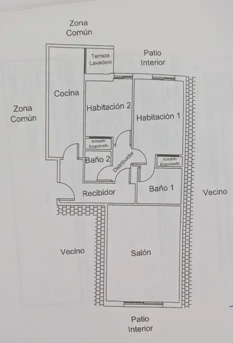 Piso en venta en Córdoba con Aire acondicionado