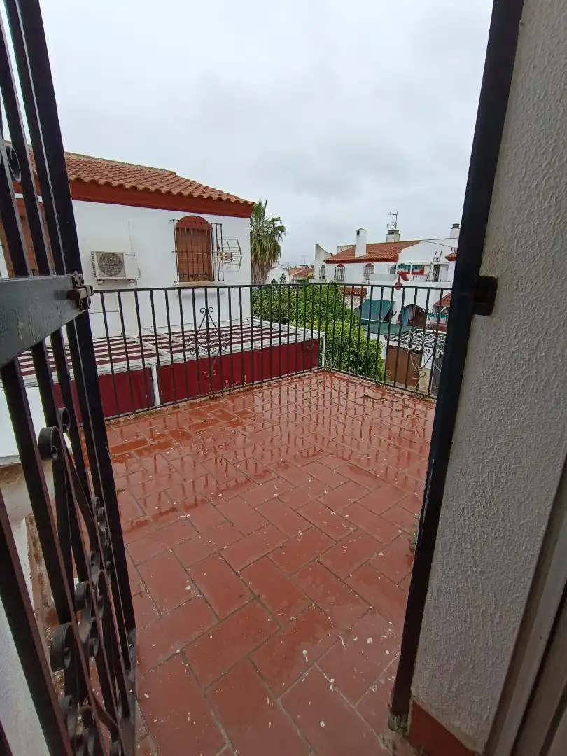 Terraza de Casa adosada en venta en Mairena del Aljarafe con Aire acondicionado, Calefacción y Jardín privado