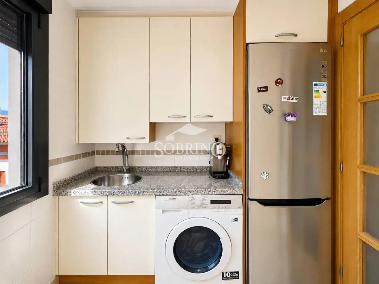 Kitchen of Flat for sale in Llanes  with Heating, Furnished and Alarm