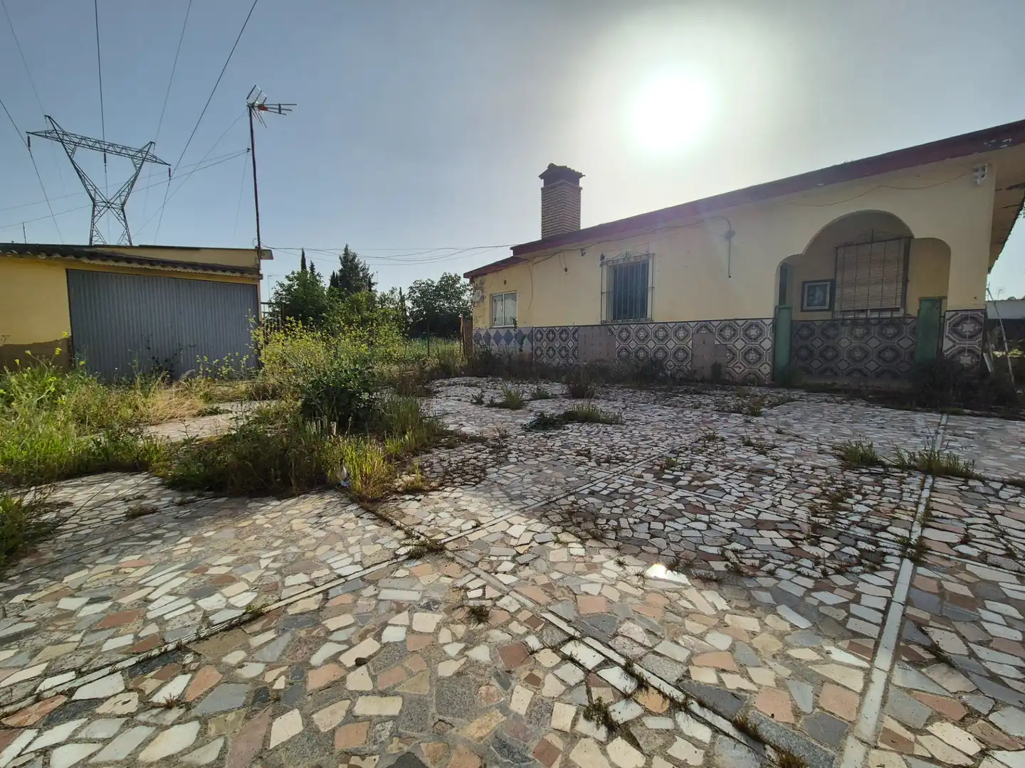 Exterior view of Houses for sale in Alcalá de Guadaira  with Private garden and Swimming Pool