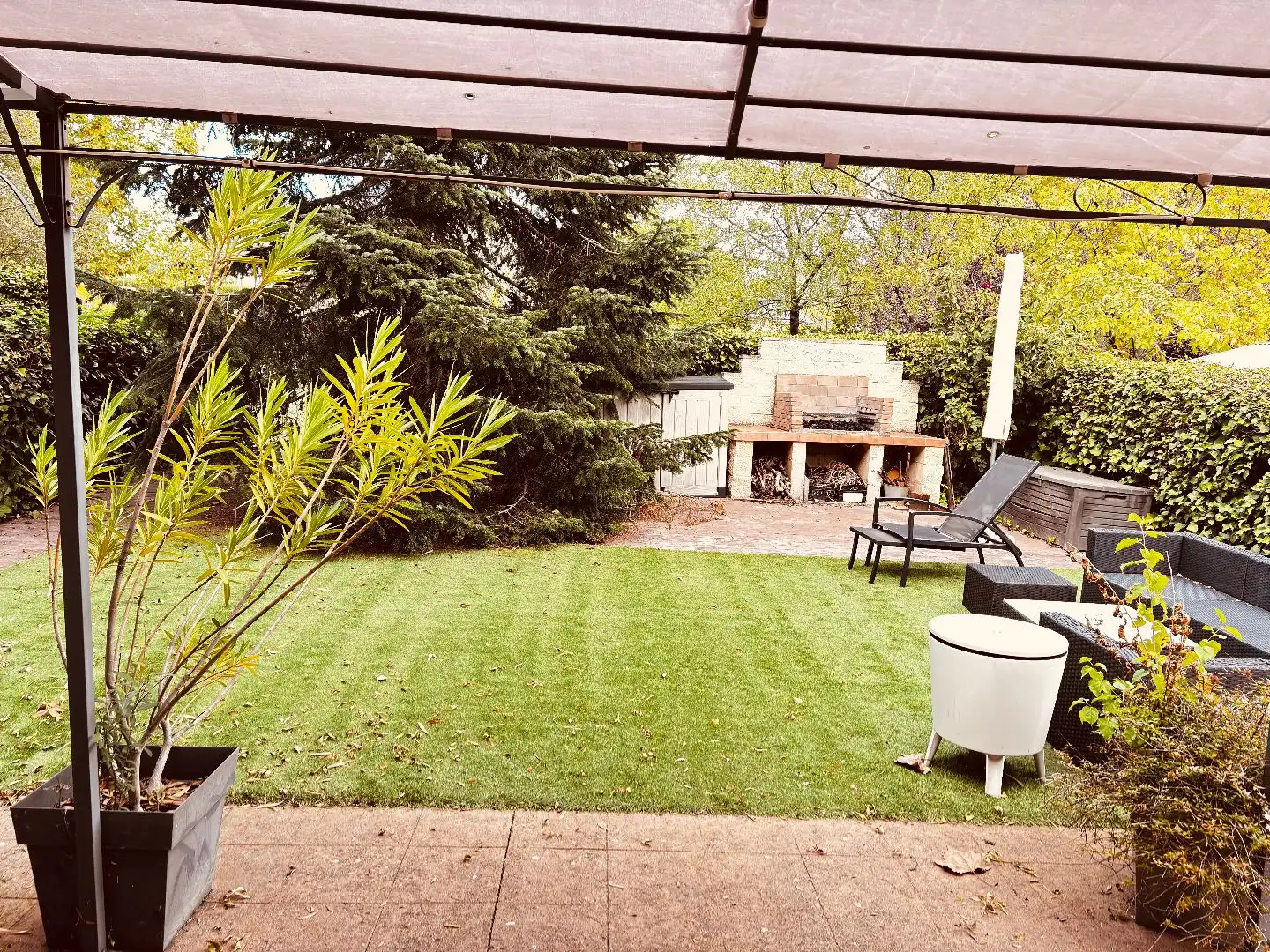Garden of Houses for sale in Alpedrete, Madrid