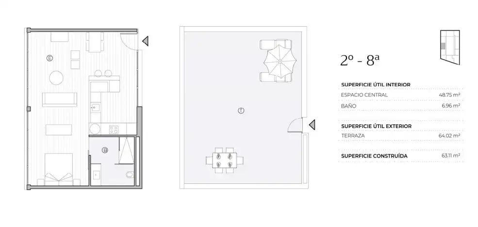 Ático en venta en Barcelona con Calefacción