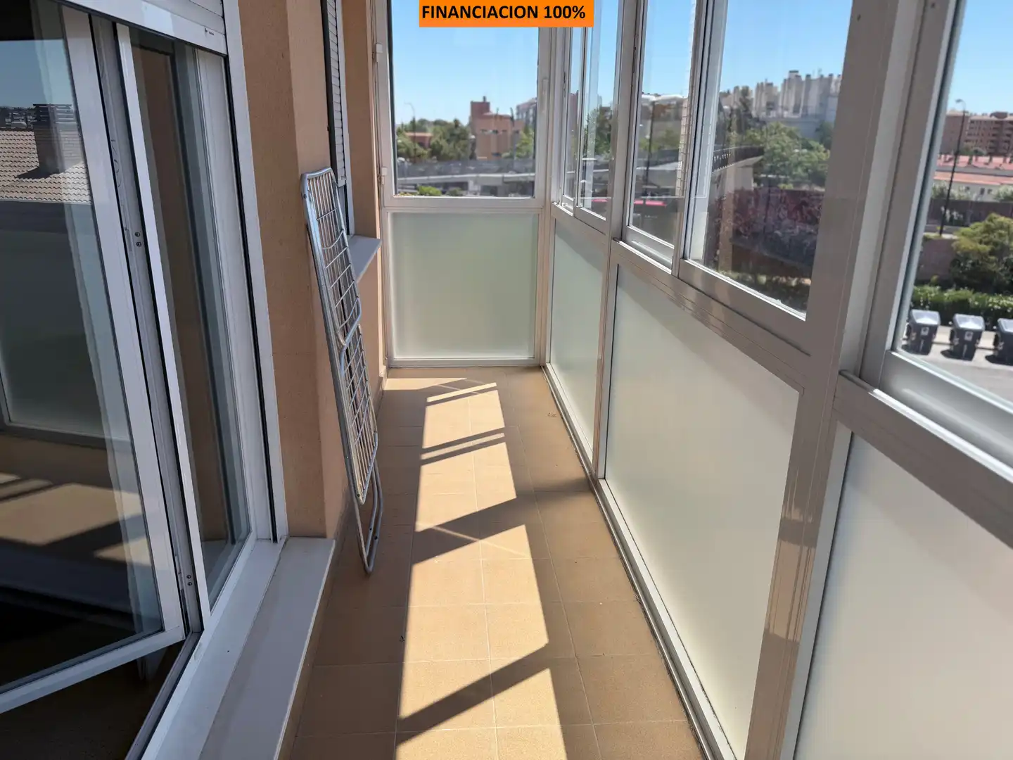 Terrasse von Wohnung zum Verkauf in Zaragoza mit Klimaanlage, Heizung und Terrasse