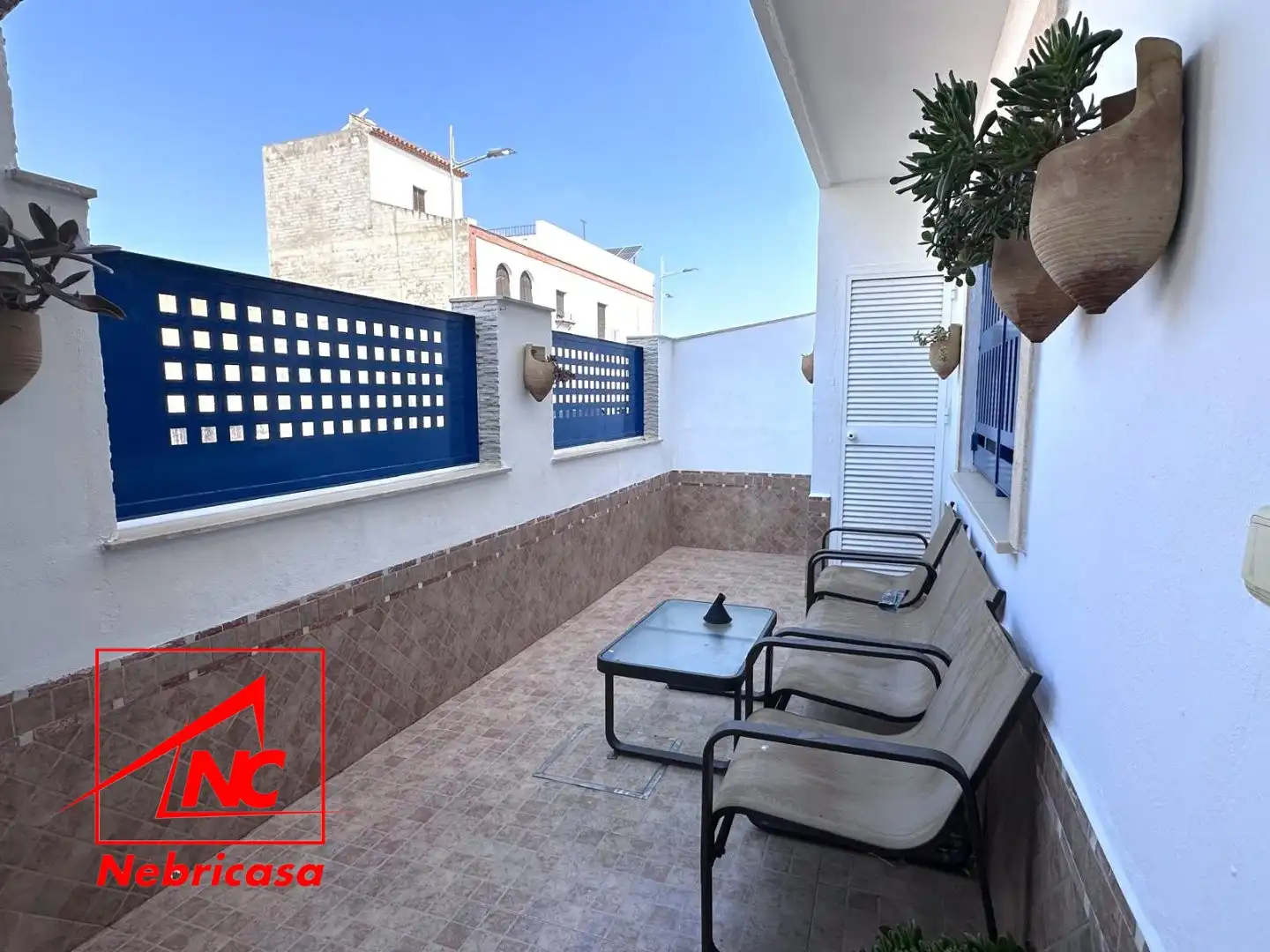 Terrassa de Casa o xalet en venda en Lebrija amb Aire condicionat i Jardí privat