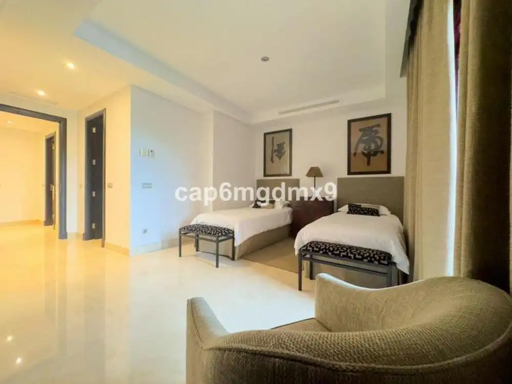 Bedroom of Attic for rent in Marbella  with Air Conditioner, Terrace and Storage room