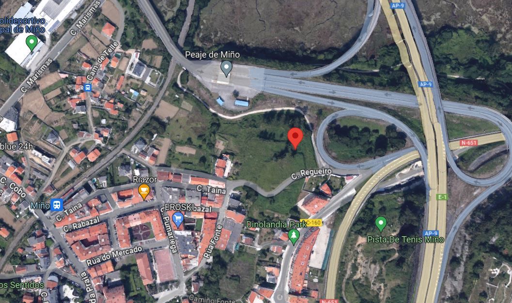 Vista exterior de Residencial en venda en Miño