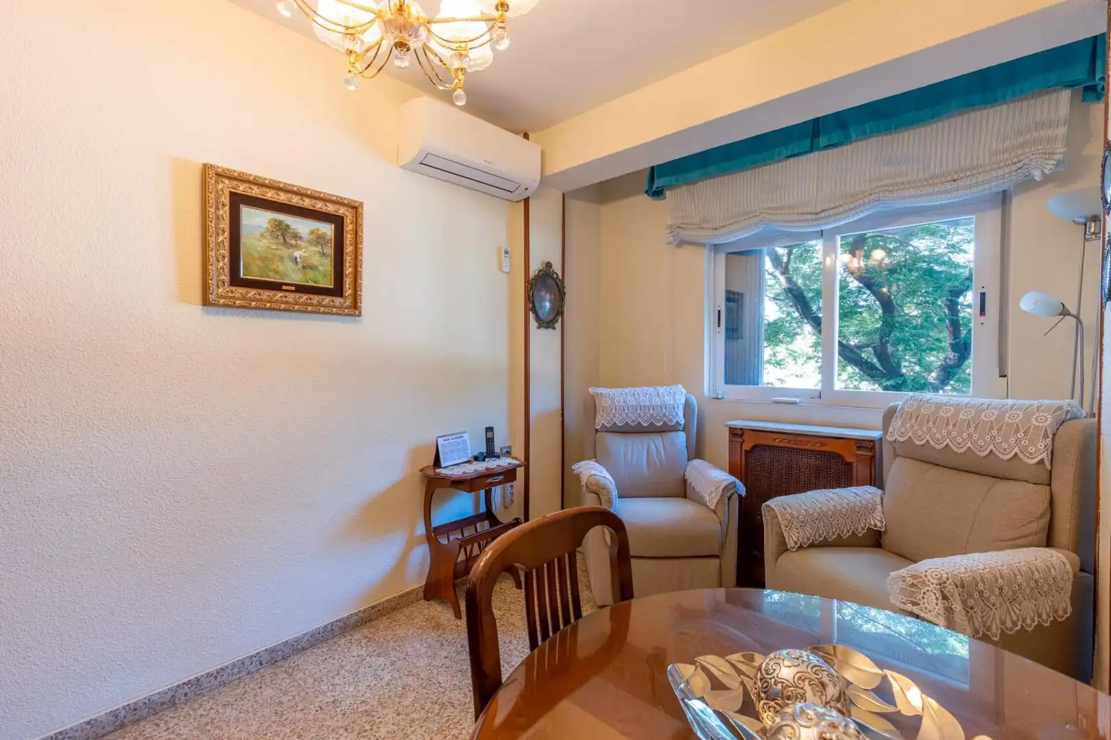 Sala de estar de Piso en venta en Granada con Balcón